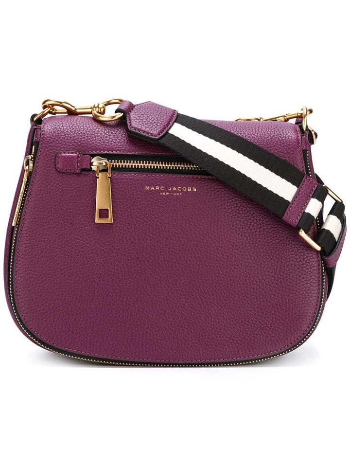 Marc Jacobs 'gotham' Saddle Crossbody Bag, Women's, Pink/purple