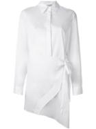 3.1 Phillip Lim Apron Shirt, Women's, Size: 4, White, Cotton