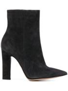 Gianvito Rossi Pointed Ankle Boots - Grey