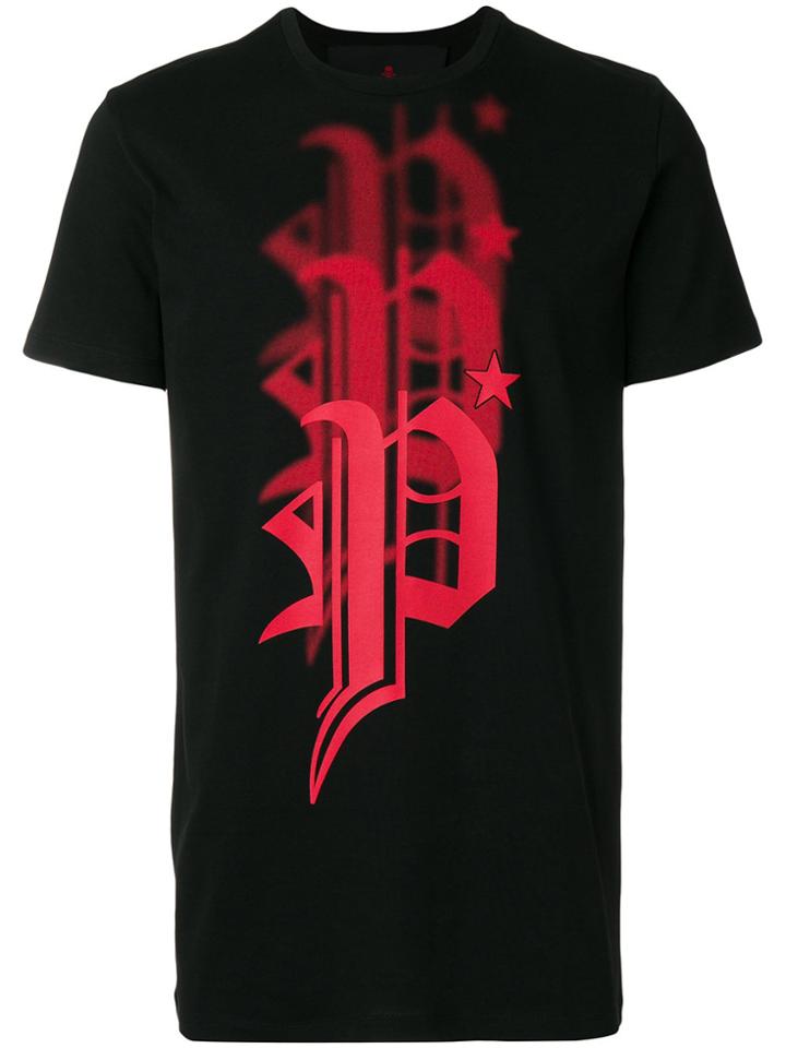 Philipp Plein Sprayed T-shirt - Black