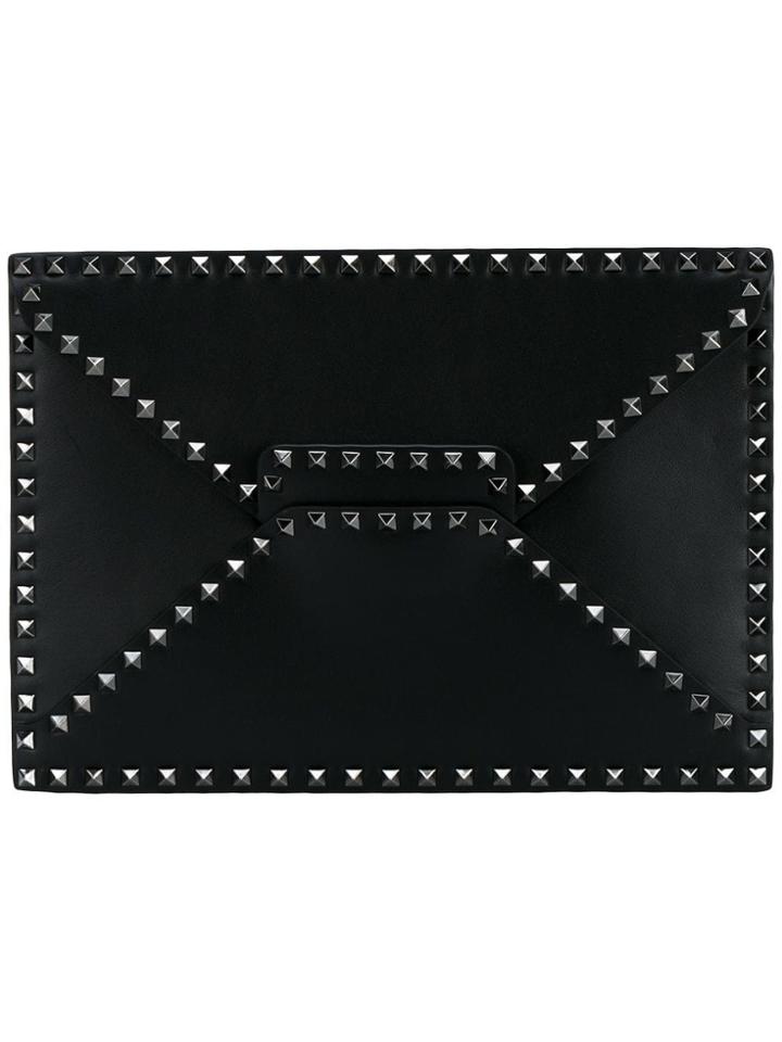 Valentino Valentino Garavani 'rockstud Untitled' Clutch - Black
