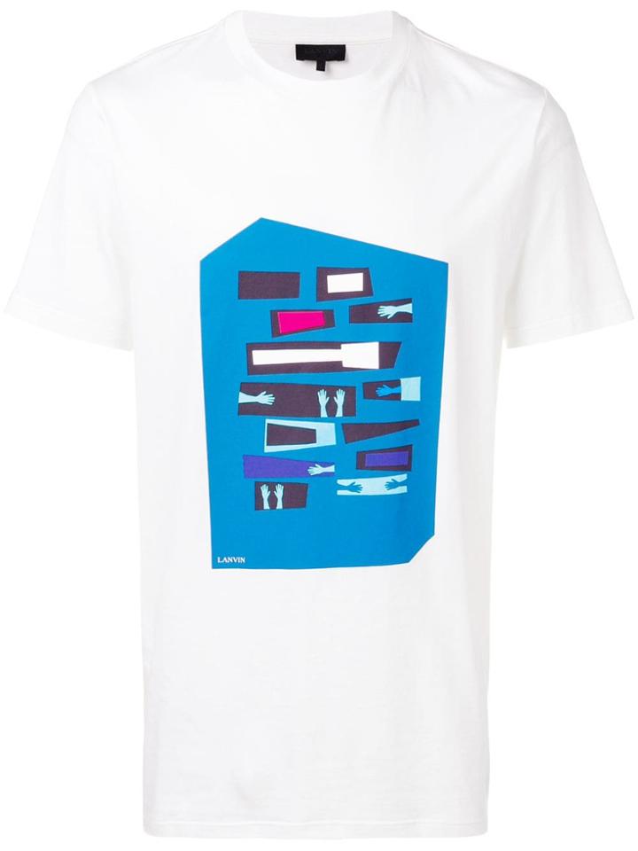 Lanvin Graphic Motif T-shirt - White