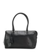 Prada Vintage 1990's Top Handle Bag - Black