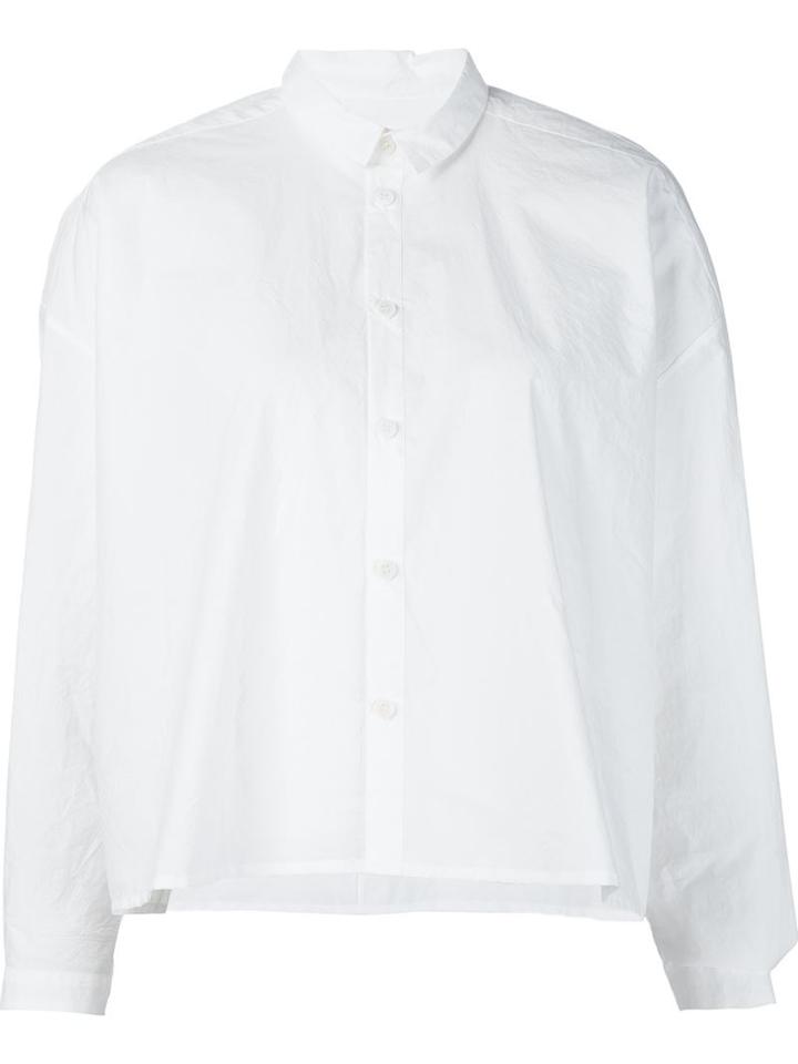 Toogood 'draughtsman Short' Shirt, Women's, Size: 3, White, Cotton