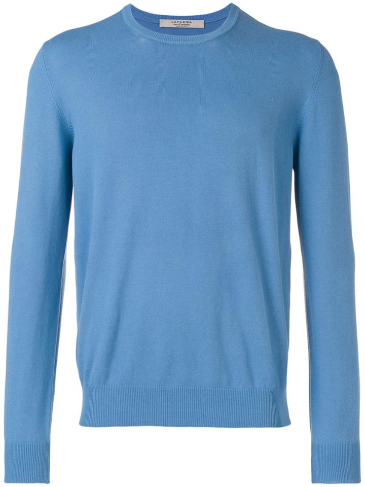 La Fileria For D'aniello Slim-fit Pullover - Blue
