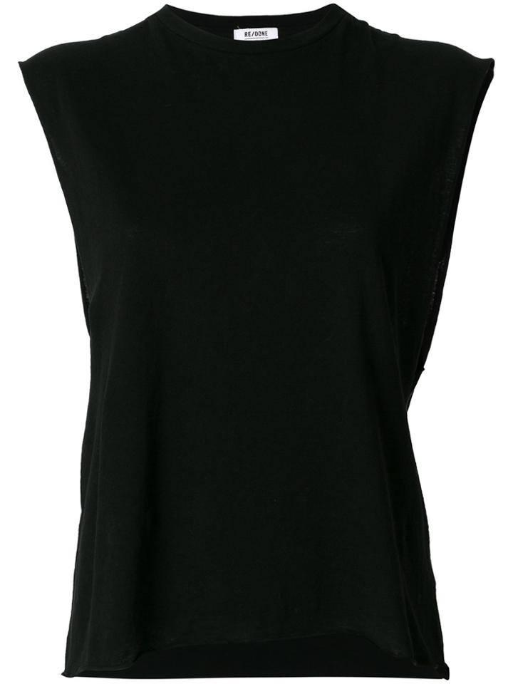 Re/done Tank Top - Black
