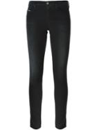 Diesel Doris Jeans, Women's, Size: 24, Black, Cotton/polyester/spandex/elastane
