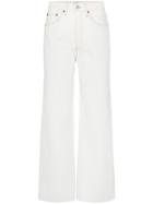 Re/done Cropped Wide-leg Jeans - Blue
