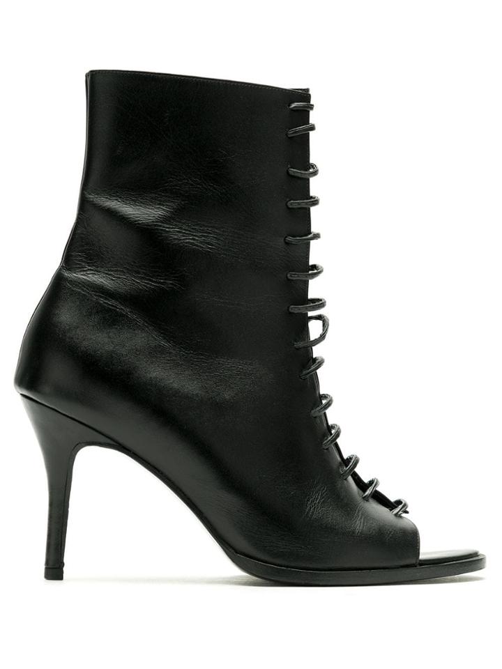 Reinaldo Lourenço Calf-lenght Lace-up Boots - Black