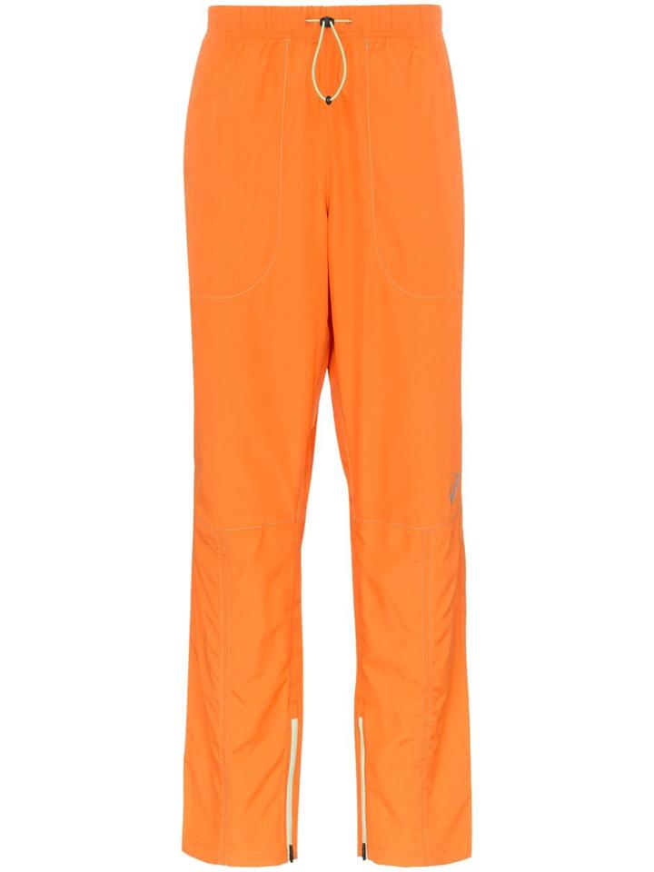 Asics X Kiko Kostadinov Logo Print Sweat Pants - Orange