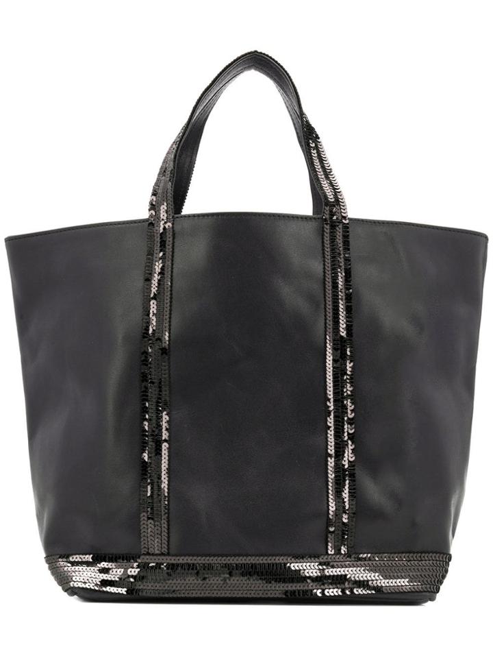 Vanessa Bruno Sequined Tote Bag - Black