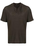 Roberto Collina Plain T-shirt - Brown