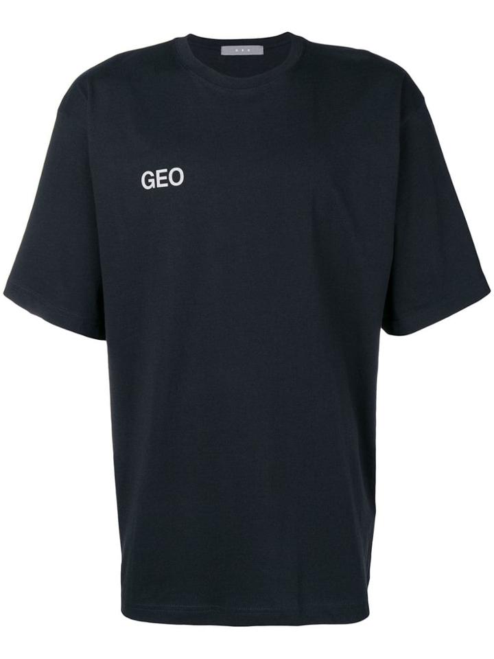 Geo World Office T-shirt - Black