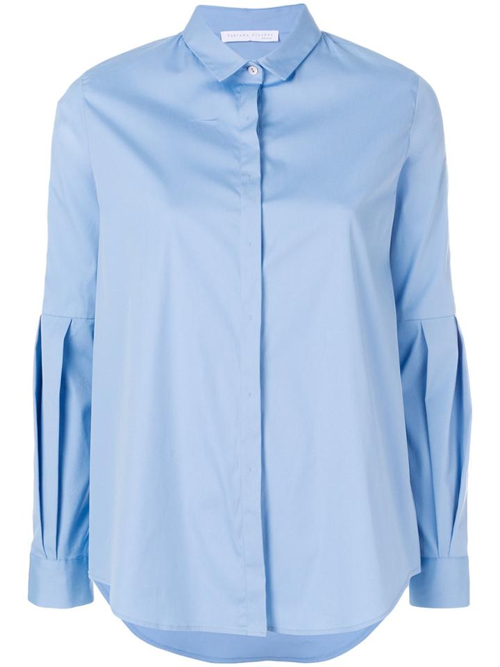 Fabiana Filippi Classic Long Sleeved Shirt - Blue