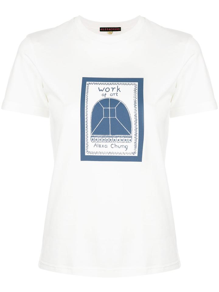 Alexa Chung Work Of Art T-shirt - White