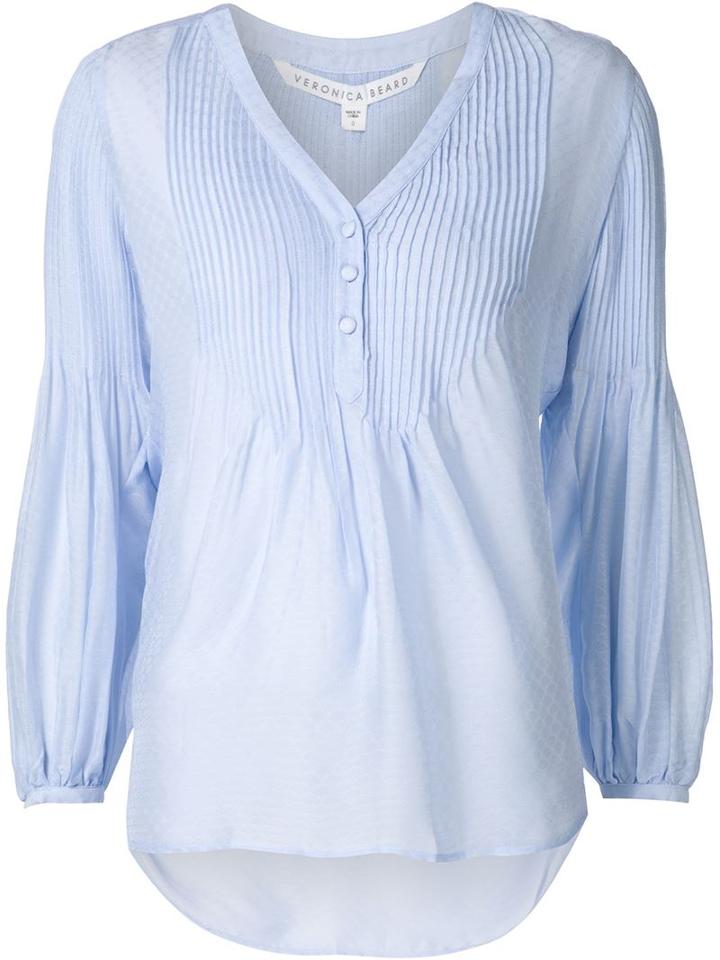 Veronica Beard 'pierce Pintuck Boho' Blouse