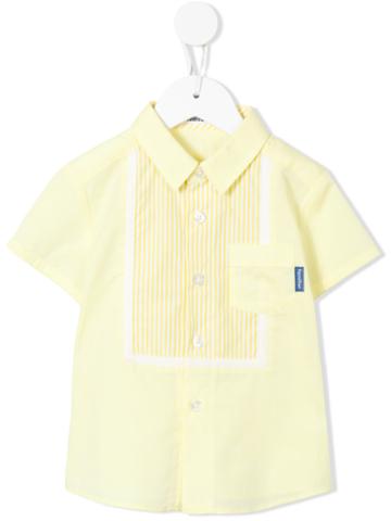 Familiar - Short Sleeve Shirt - Kids - Cotton - 4 Yrs, Yellow/orange