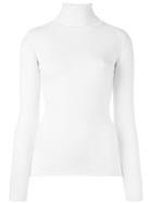 Fashion Clinic Timeless Roll Neck Jumper - White