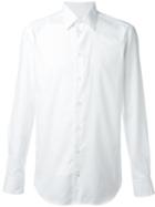 Armani Collezioni Italian Collar Shirt, Men's, Size: 39, White, Cotton