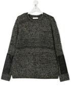 Stella Mccartney Kids Teen Crew Neck Sweater - Grey