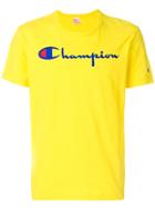 Champion Logo Print T-shirt - Yellow & Orange