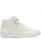 Reebok Croco Embossed Sneakers - White