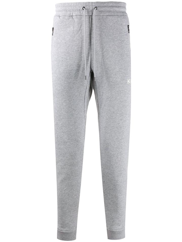 Michael Kors Straight Leg Track Trousers - Grey