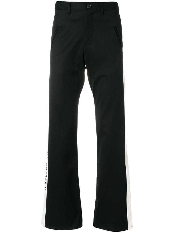 Enfants Riches Déprimés Side Stripe Trousers - Black