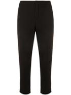 Chloé Slim-fit Cropped Trousers - Black