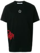 Givenchy Cathedral And Rose Print T-shirt - Black