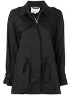 3.1 Phillip Lim Sweater-back Utility Parka - Black