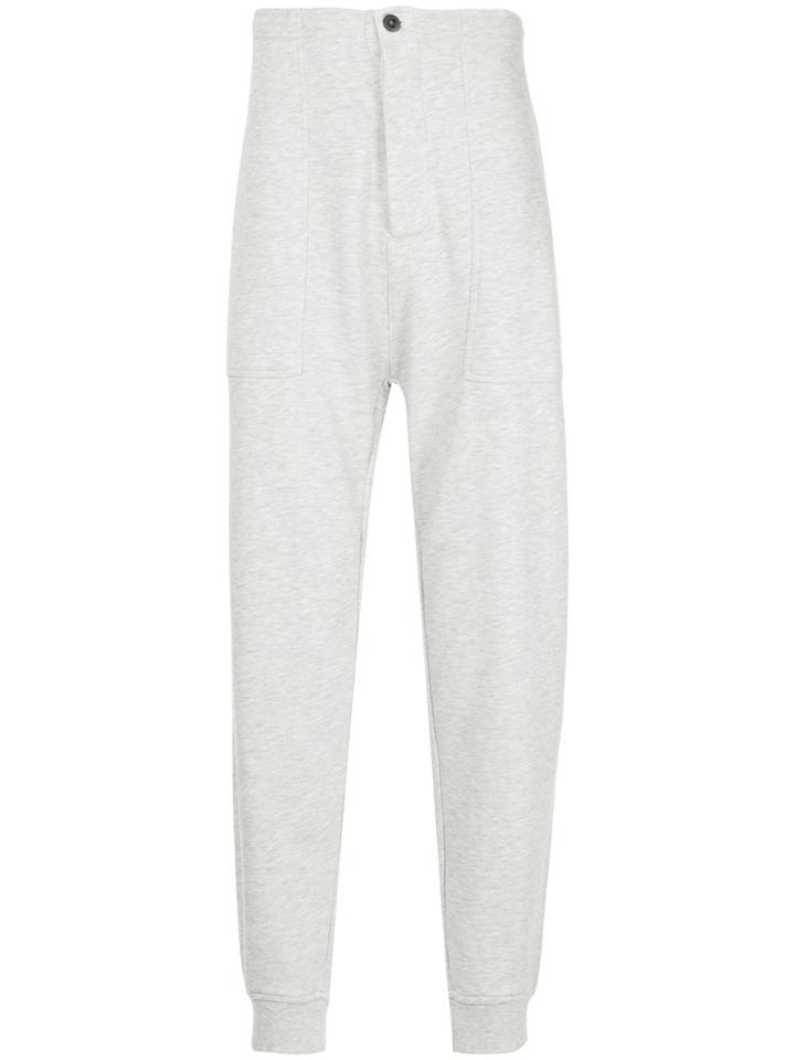 Kent & Curwen High Waisted Track Pants - Grey