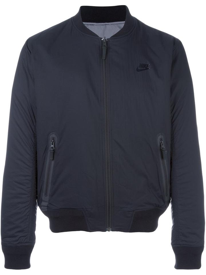 Nike Nikelab X Kim Jones Packable Bomber Jacket, Men's, Size: Medium, Black, Nylon/polyester