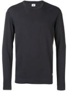 Cp Company Long-sleeve Fitted Sweater - Blue