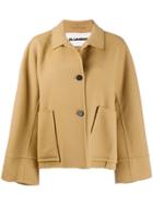 Jil Sander Oversized Coat - Brown