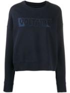 Zadig & Voltaire Crystal-embellished Sweatshirt - Blue