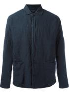 Transit Shirt Jacket, Men's, Size: Large, Blue, Linen/flax