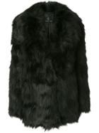 Unreal Fur Premium Rose Jacket - Black