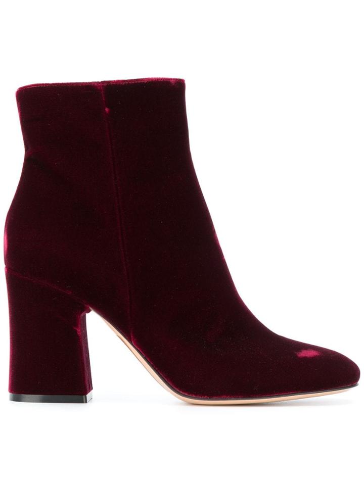 Gianvito Rossi Shelly 85 Ankle Boots - Pink