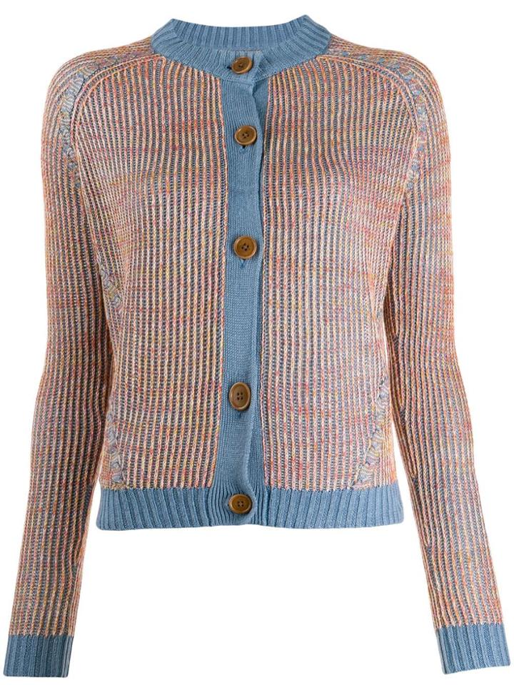 Henrik Vibskov Half Eclipse Cardigan - Blue