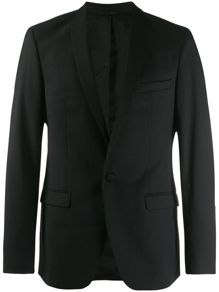 Karl Lagerfeld Tight Blazer Jacket - Black