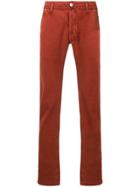 Jacob Cohen Low Rise Jeans - Orange