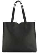 Valextra Shopper Tote - Black