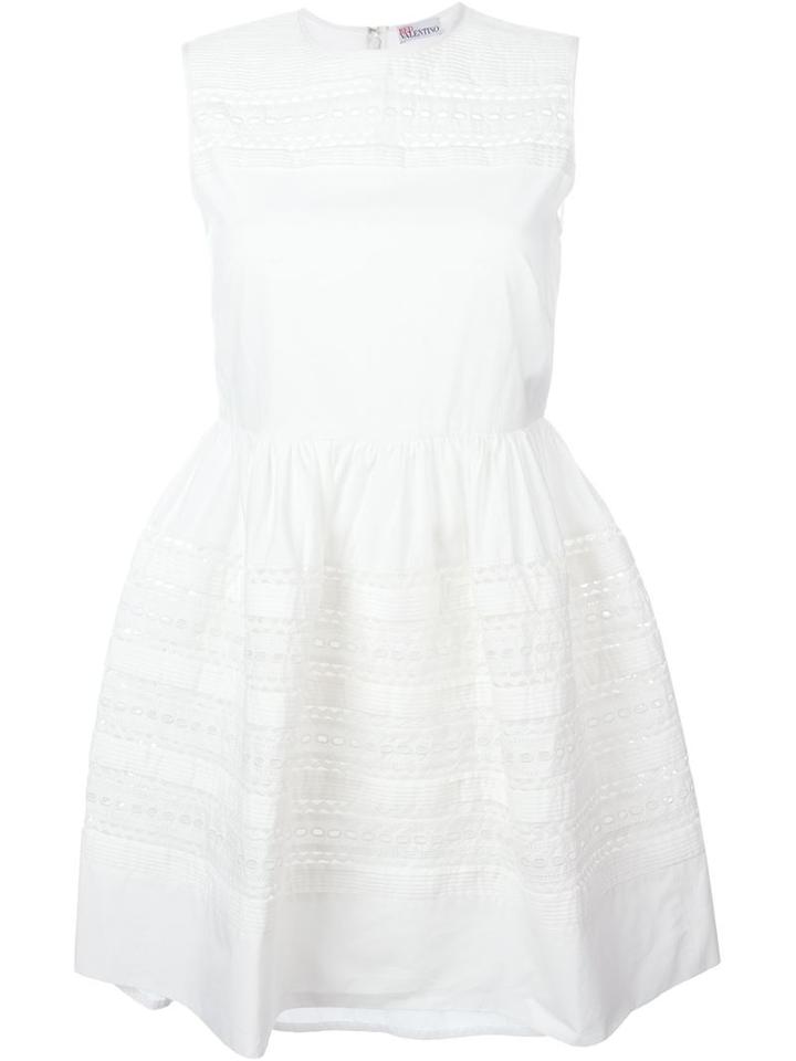 Red Valentino Broderie Anglaise Dress