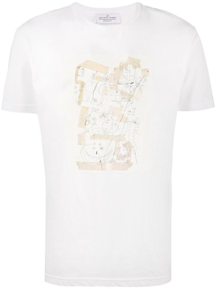 Jean-michel Basquiat X Browns Rome Pays Off Alice T-shirt - White