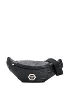 Philipp Plein Quilted Belt Bag - Black