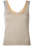 Loewe Knitted Tank, Women's, Size: Large, Nude/neutrals, Silk/polyamide