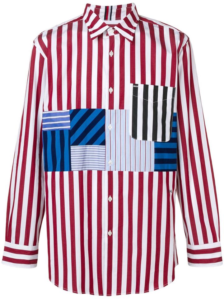 Tommy Hilfiger Striped Shirt - Red