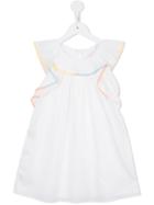 Chloé Kids Ruffled Dress, Girl's, Size: 12 Yrs, White