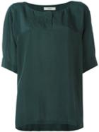 Humanoid Caru Top, Women's, Size: Large, Green, Cupro/viscose